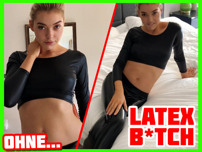 AnnyAurora Porno Video: Latex Bitch - fick mich AO im geilen Glanzoutfit!
