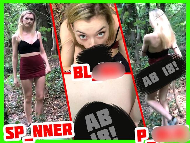 AnnyAurora Porno Video: Spanner fickt die Teeny-Göre im dunklen Wald! | Anny Aurora